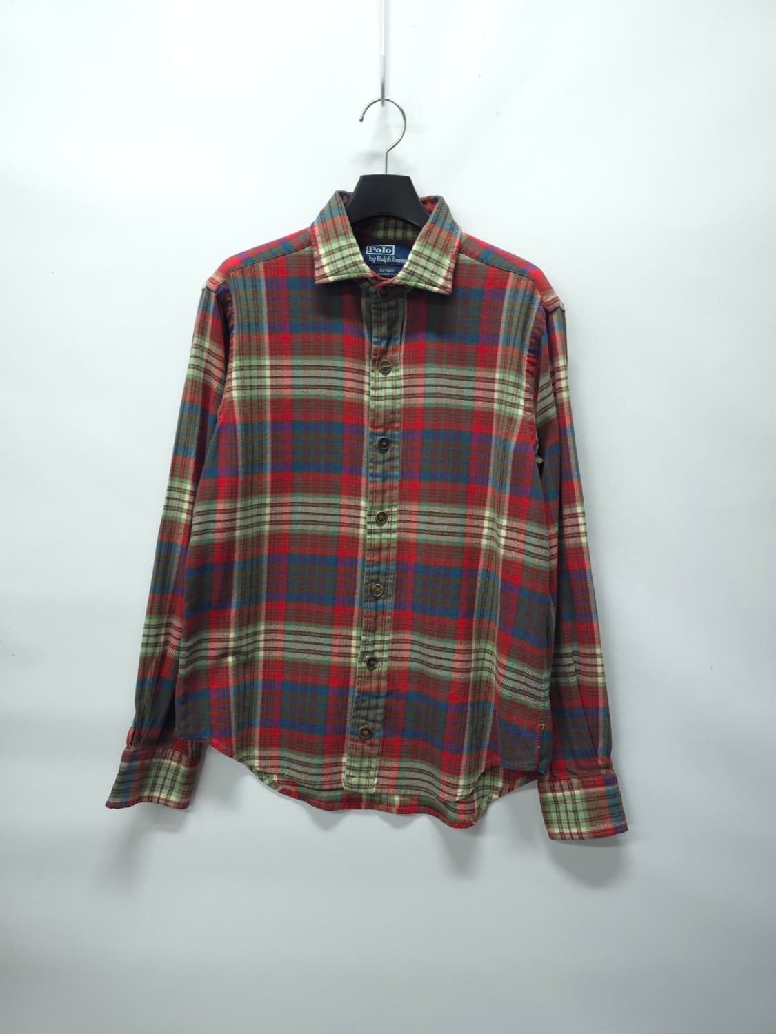 폴로 랄프로렌 에스테이트 클래식핏 체크 플란넬 셔츠(~66반) 상품이미지1