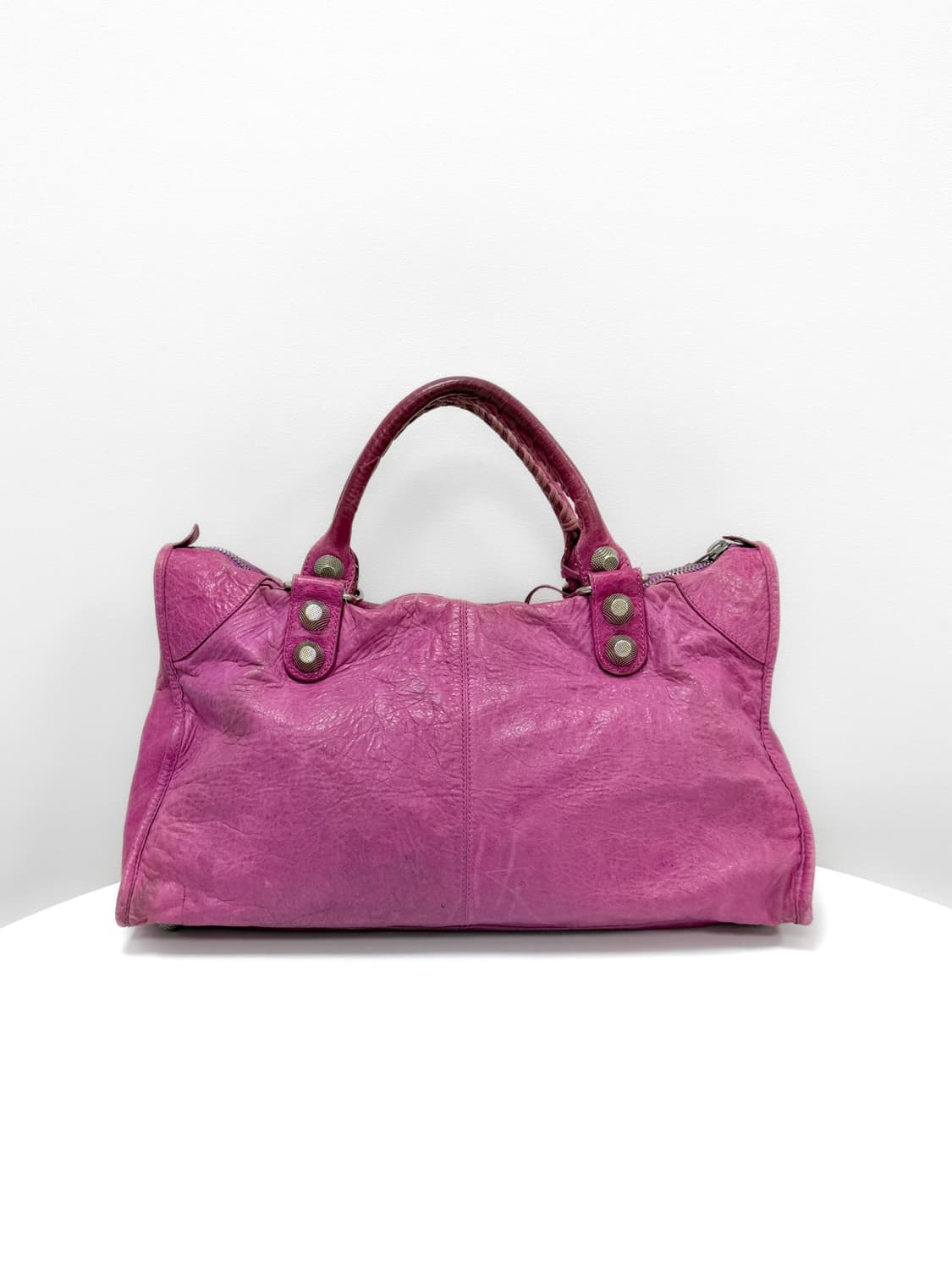 발렌시아가 자이언트 21 실버 워크 모터백 상품이미지4