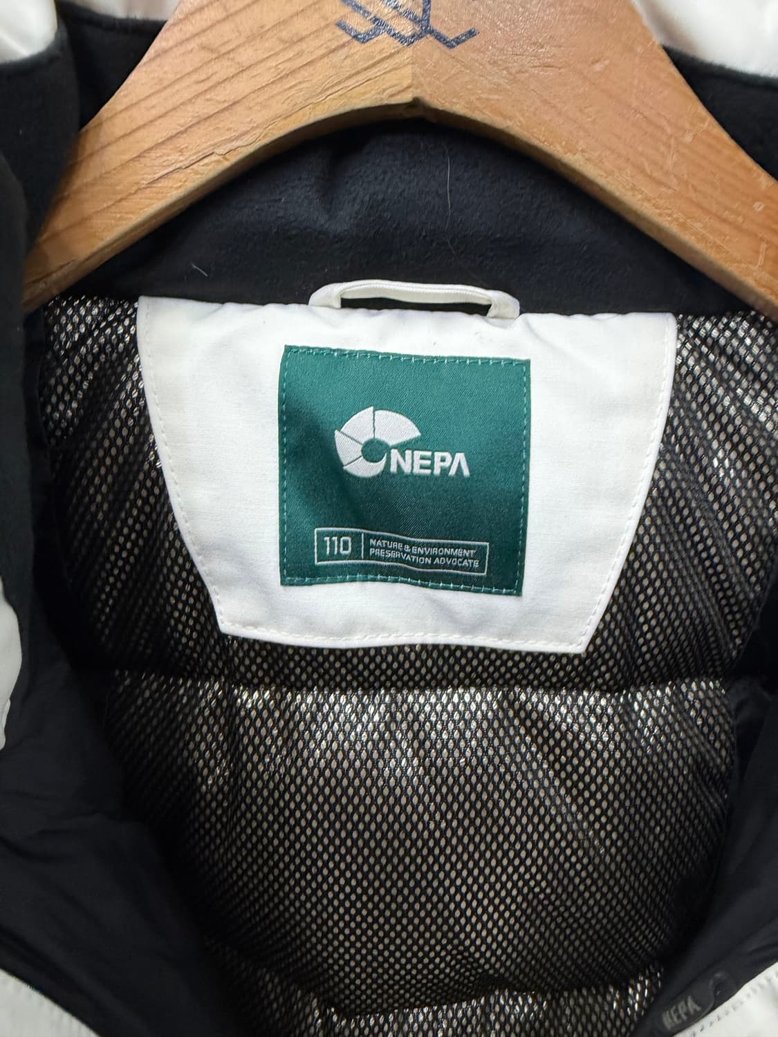 정품) 네파 남성 퍼 후드 구스패딩 XXL 상품이미지7