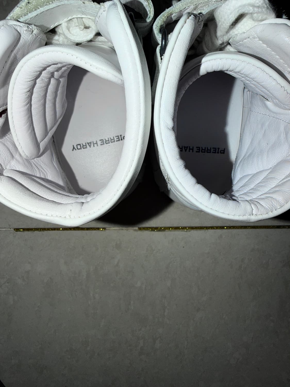 피에르하디 하이탑 스니커즈 화이트 270 상품이미지5