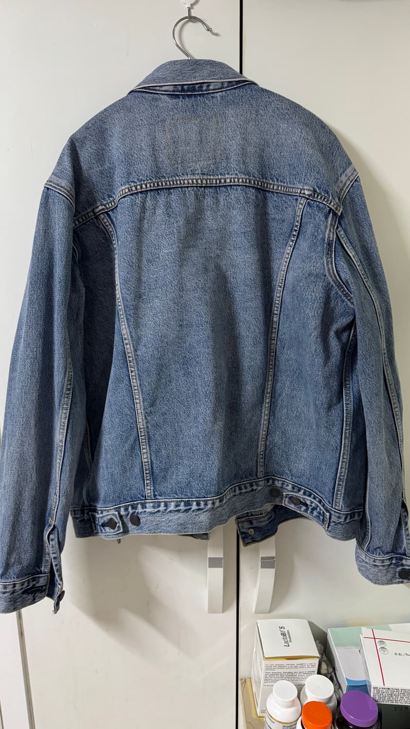리바이스 연청 데님 트러커 청자켓 L 상품이미지4