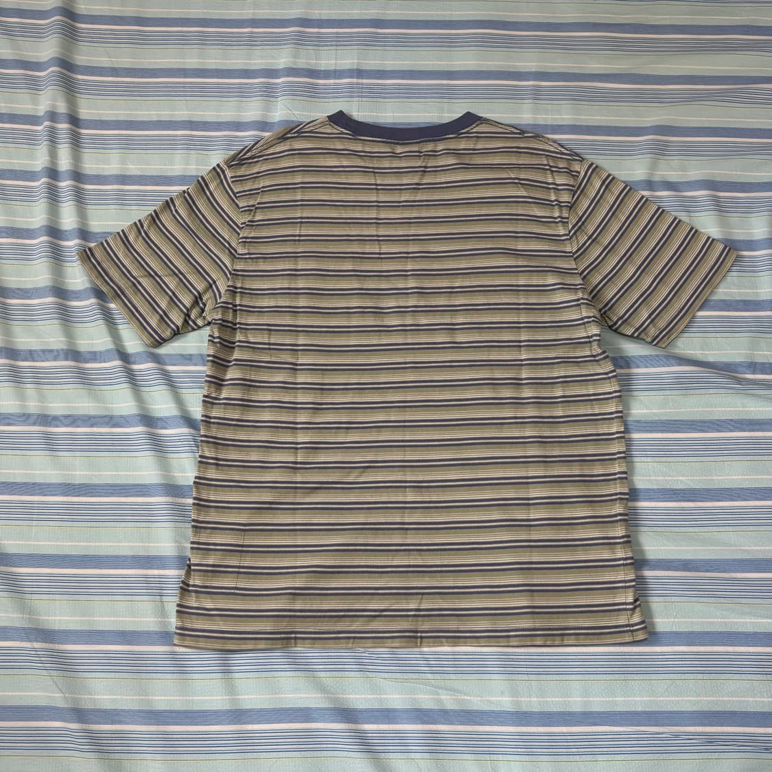 카키스 워시드 보더 티셔츠 (주우재 추천/레드벨벳 슬기 착용) 상품이미지5