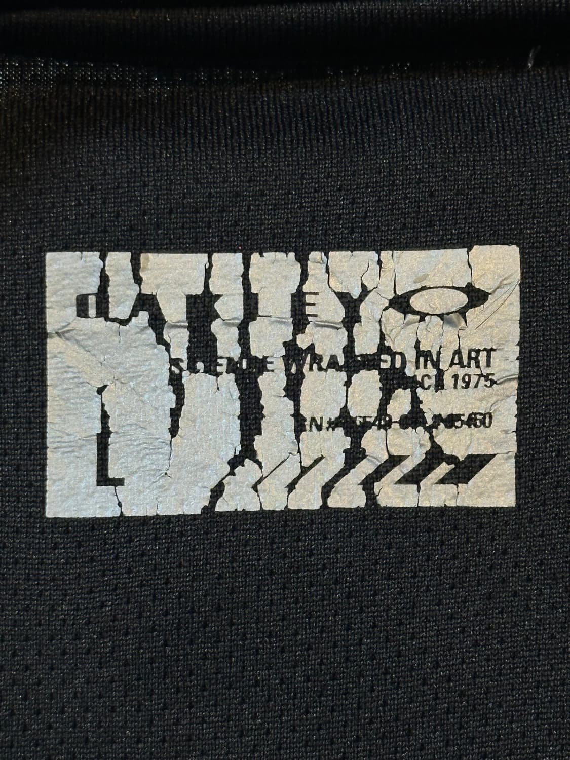 오클리 OAKLEY 센터로고 기능성 긴팔 티셔츠 블랙 상품이미지9