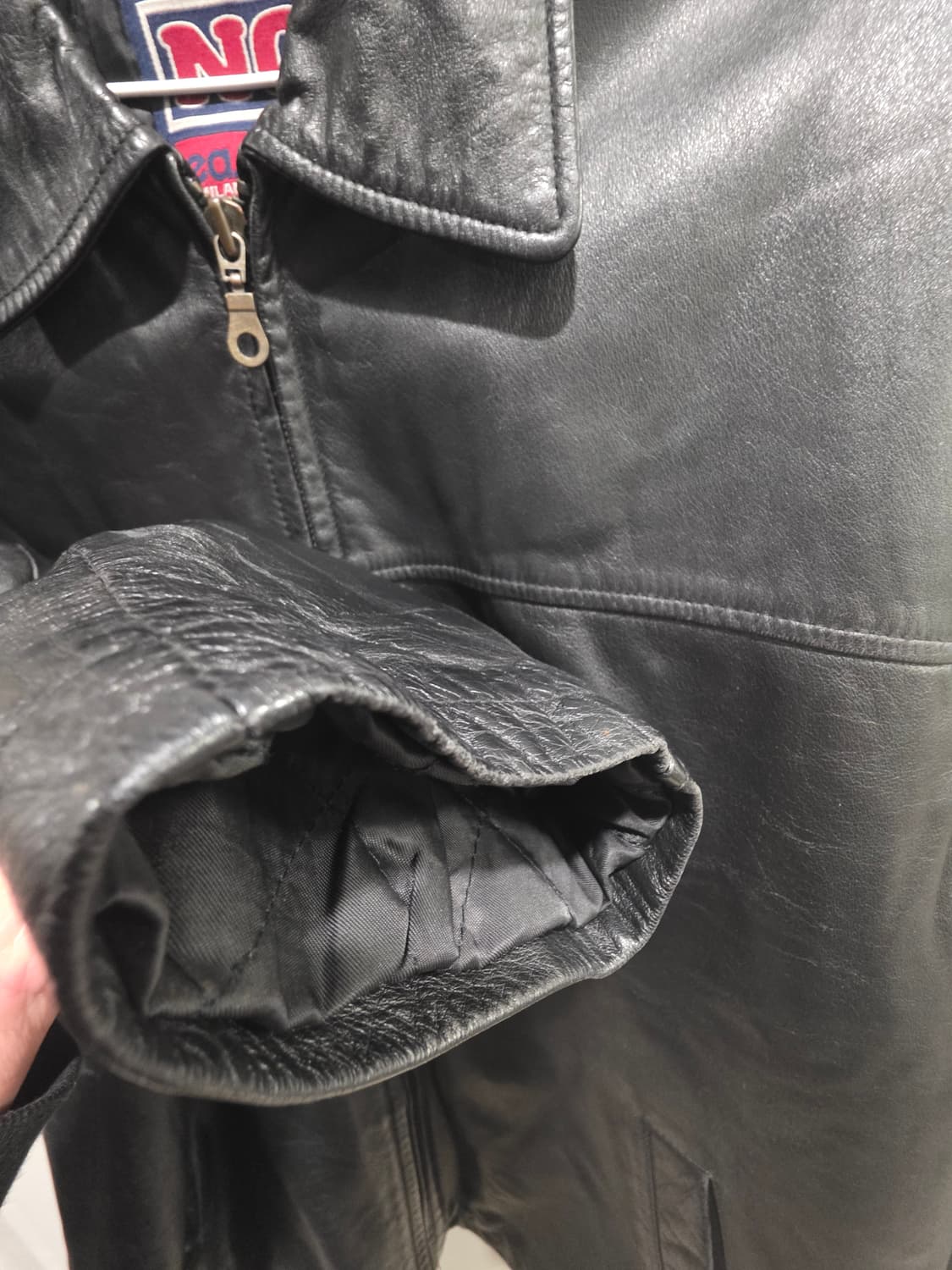 NOL easy wear 소가죽 자켓 XL 상품이미지5