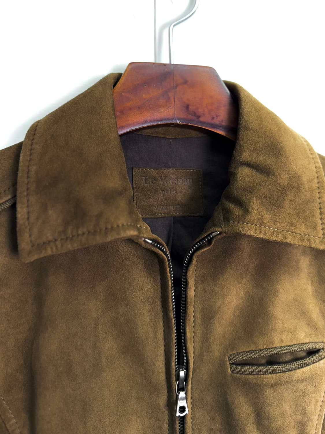 le verseau pelle 스웨이드 자켓 상품이미지5