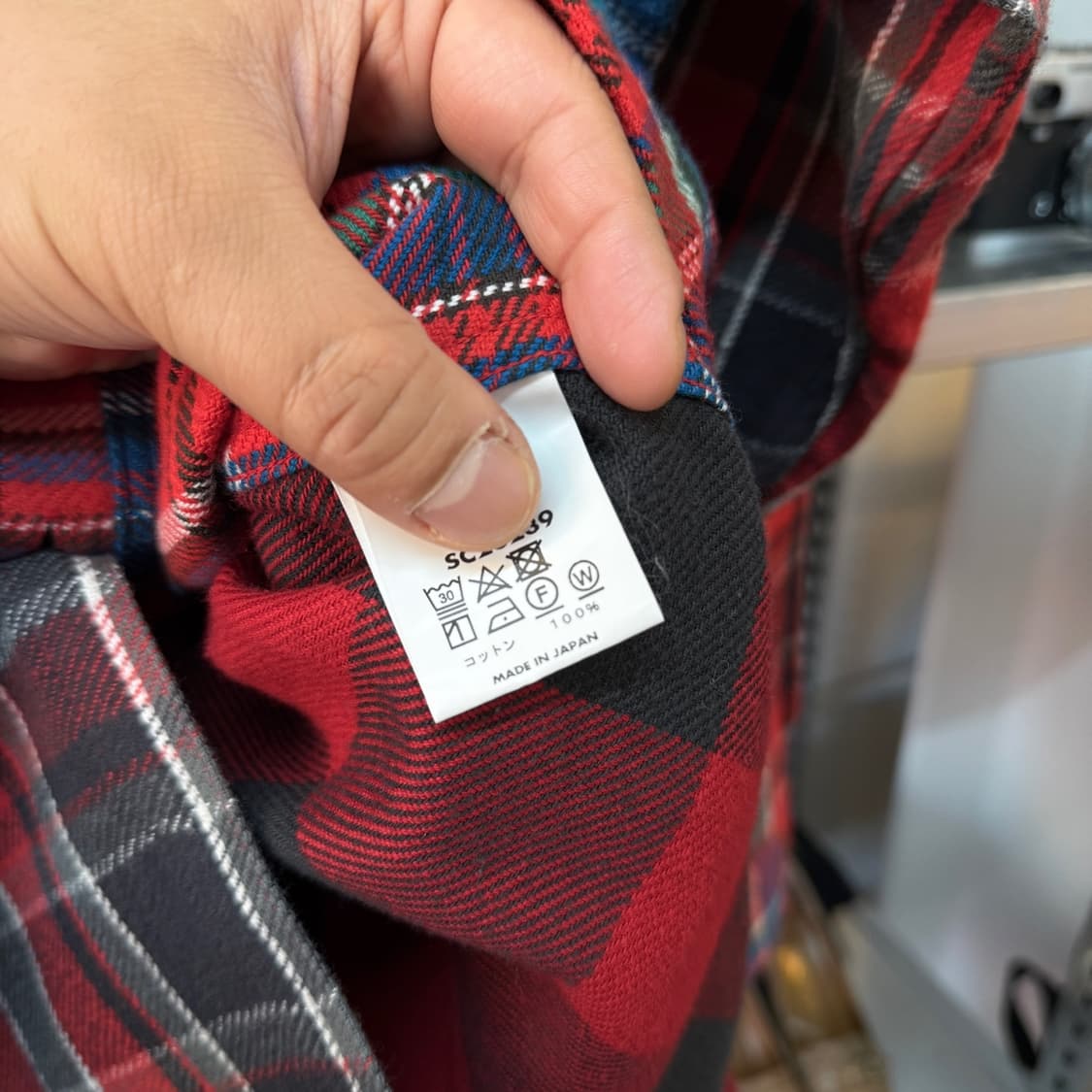 슈가케인 플란넬 셔츠 상품이미지5