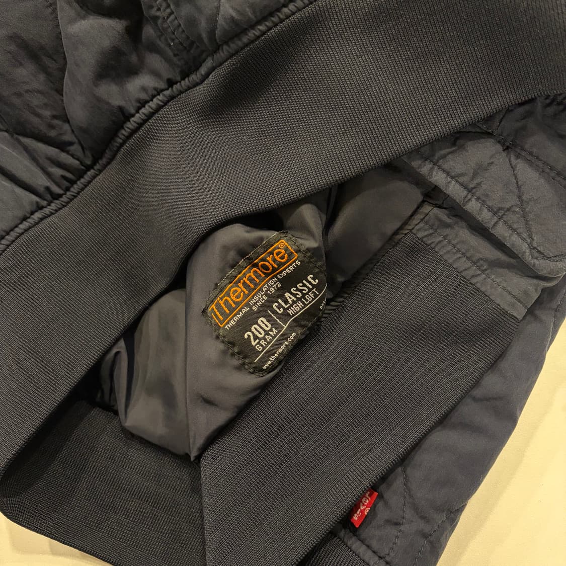 [L] 리바이스 네이비 퀼팅 블루종 자켓 B417 상품이미지6