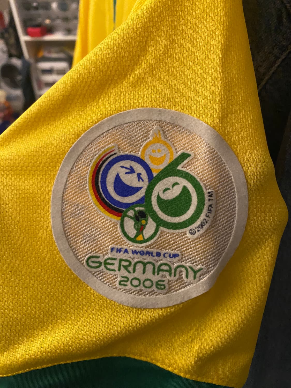 2006월드컵 브라질 홈 카카 마킹(m사이즈) 상품이미지3