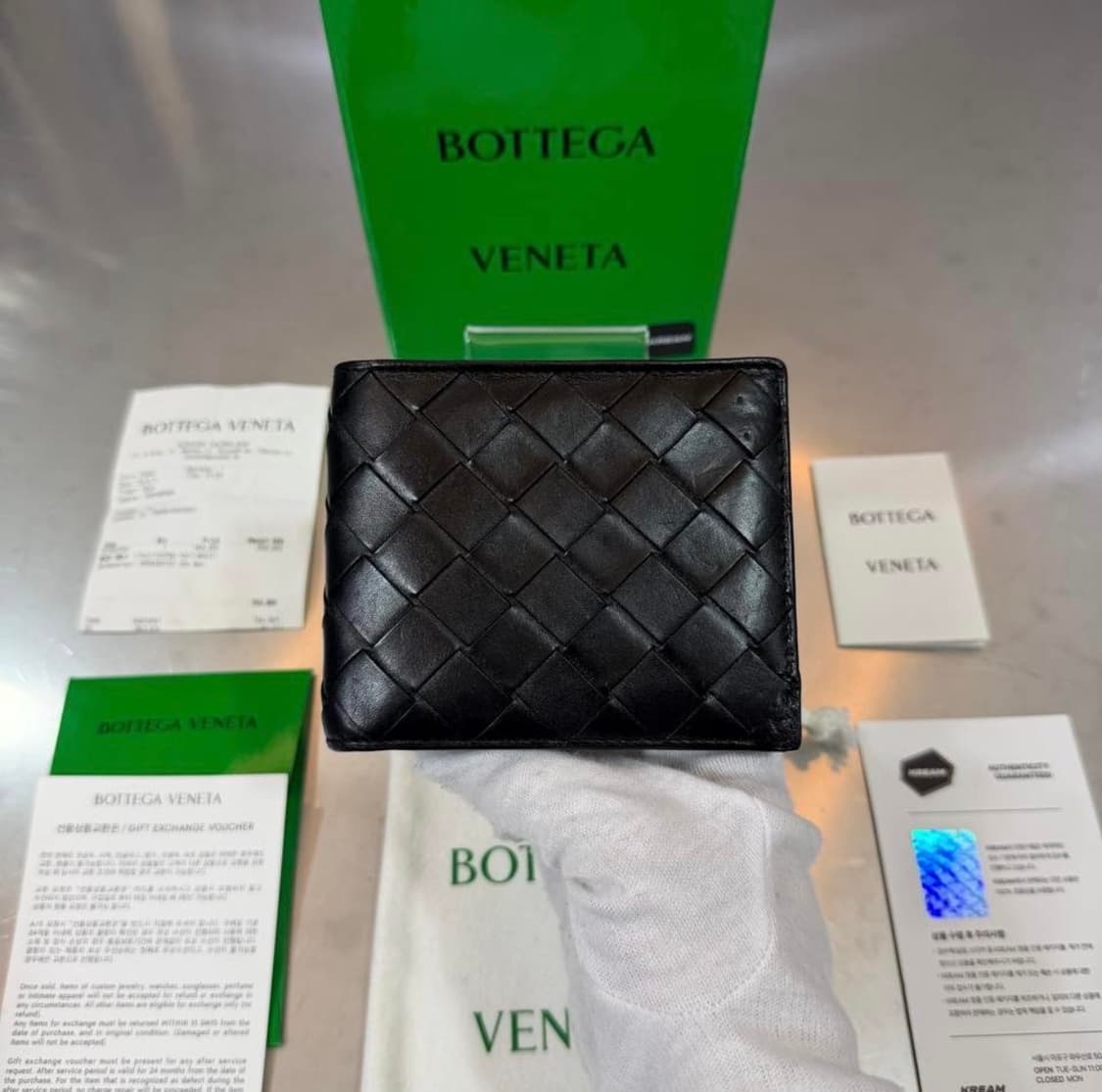 [리오브전포점] 보테가베네타 인트레치아토 레더 반지갑 상품이미지2