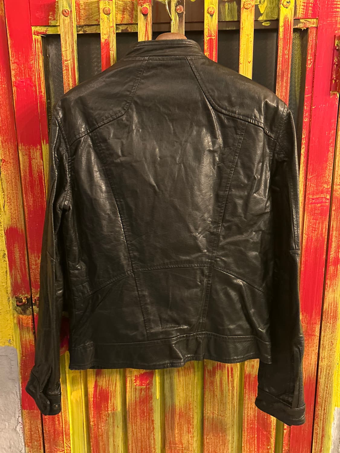 알마니 가죽자켓 상품이미지6