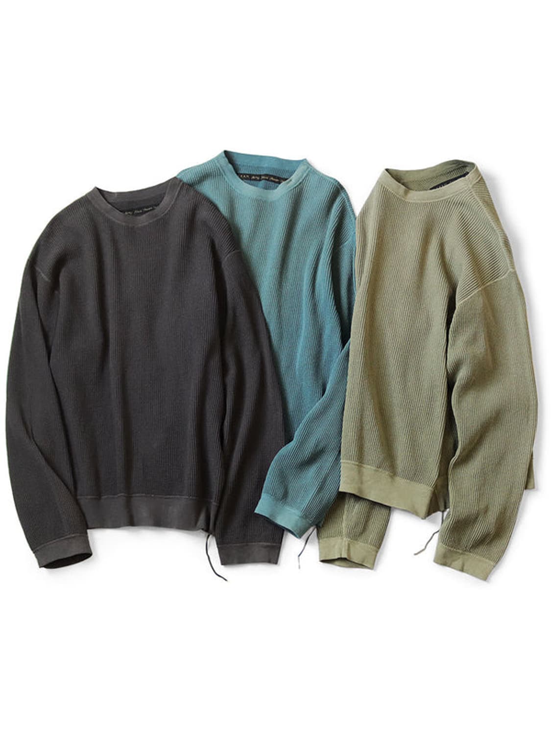 캐피탈 에코 와플 맨투맨 상품이미지2