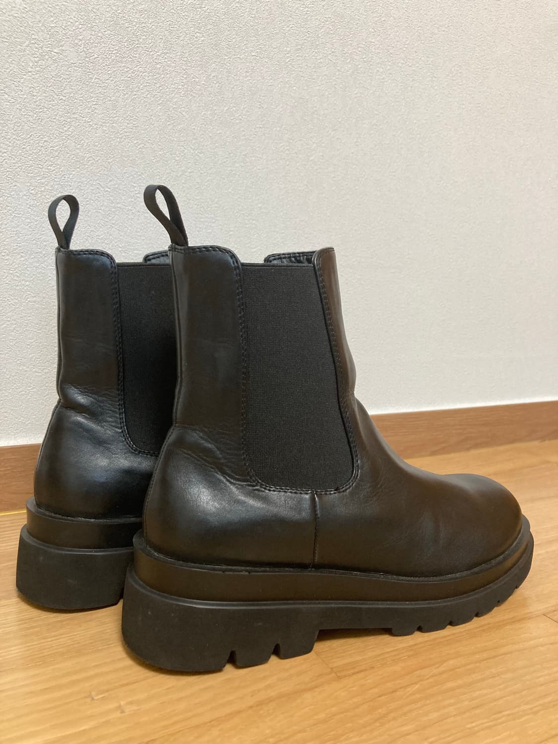 United Arrows 블랙 첼시부츠 상품이미지3