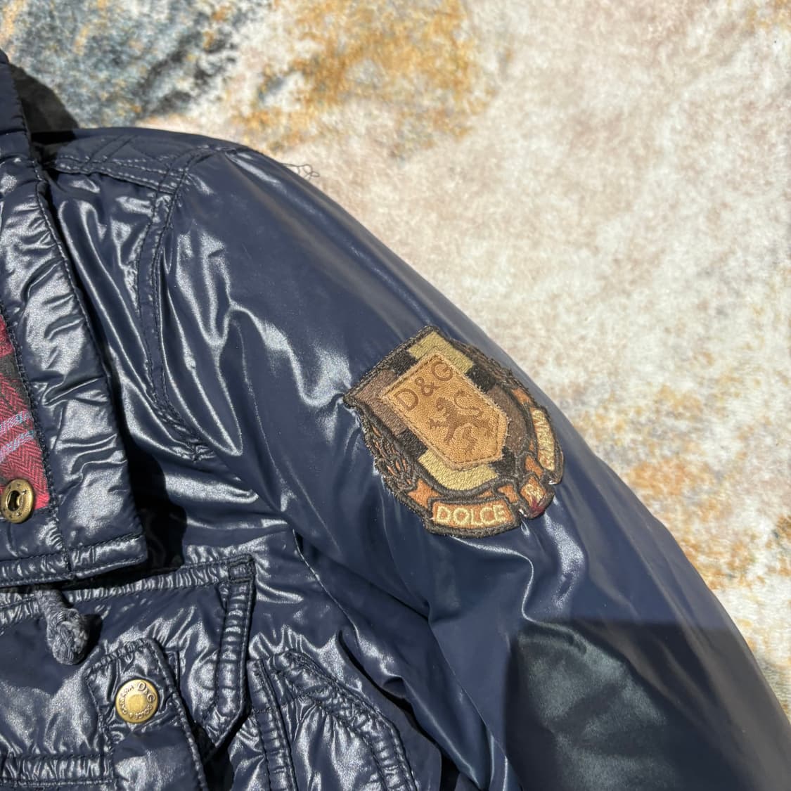 D&G돌체엔가바나 빈티지 패딩자켓 상품이미지2
