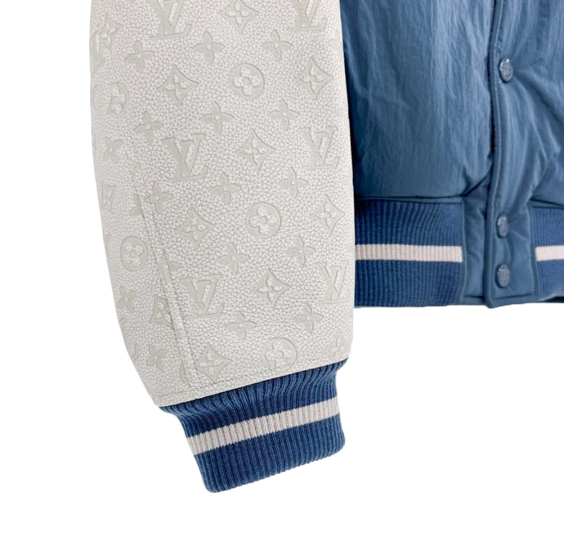 [52] 루이비통 남성 믹스드 레더 테디 바시티 블루종 블루 1AAHGX 상품이미지8