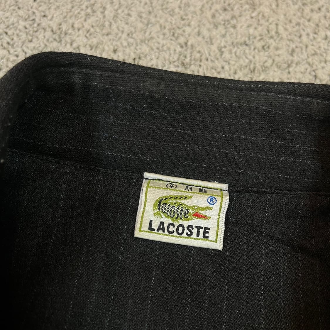 라코스테 스트라이프 블루종 상품이미지3