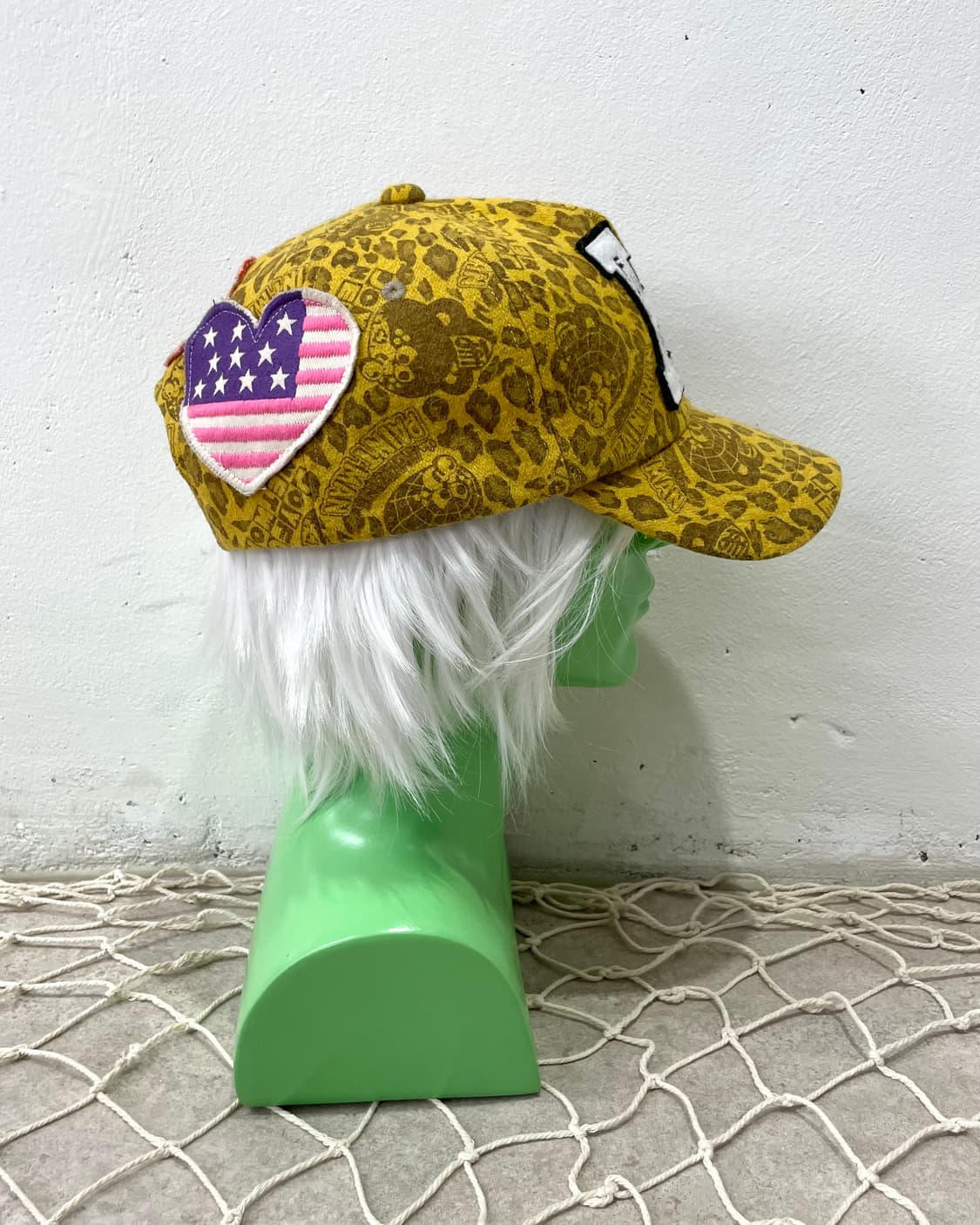 Hamburger Heart American Leopard Cap  상품이미지5