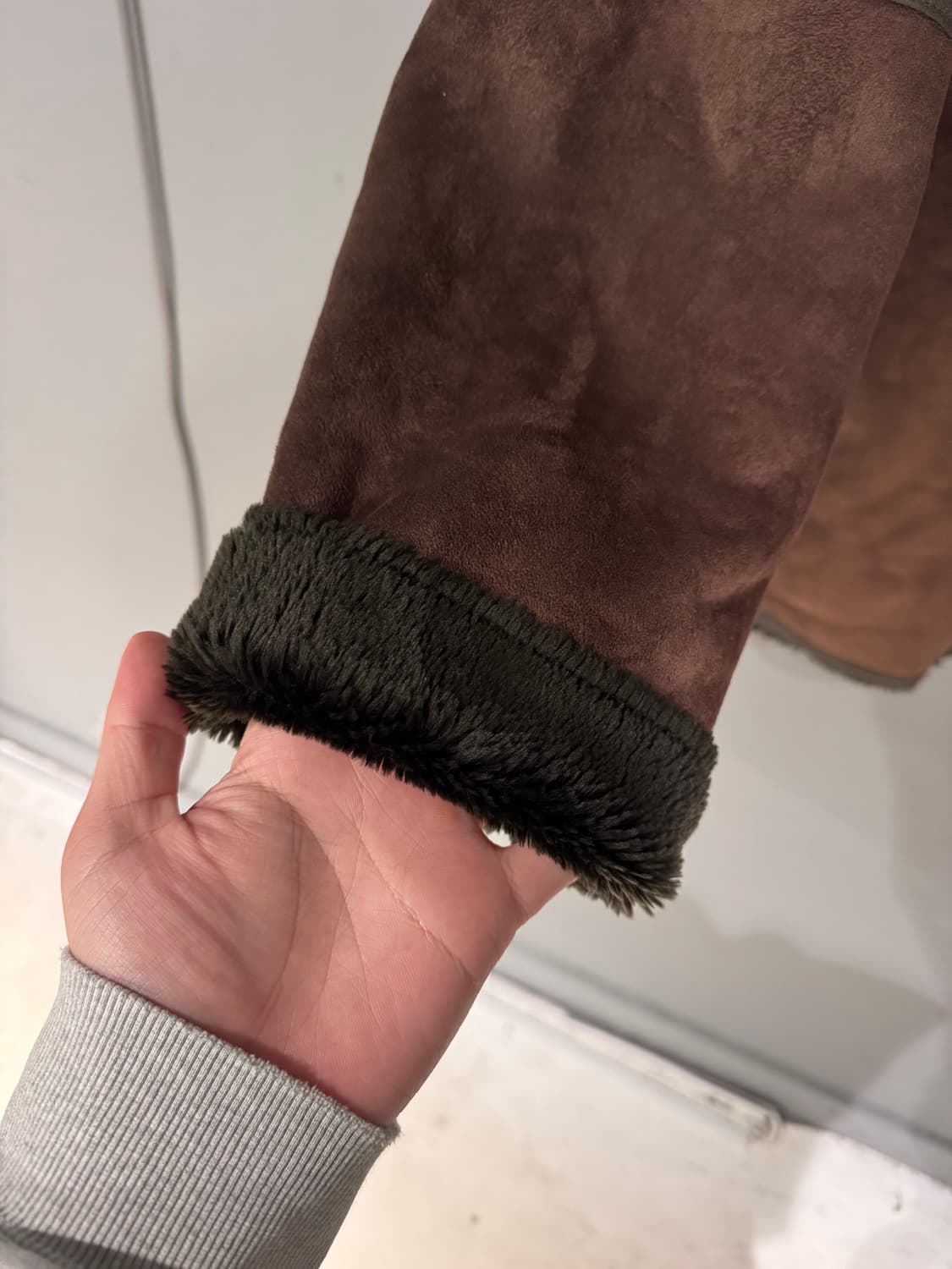 G-Stage 퍼 브라운 무스탕  상품이미지5