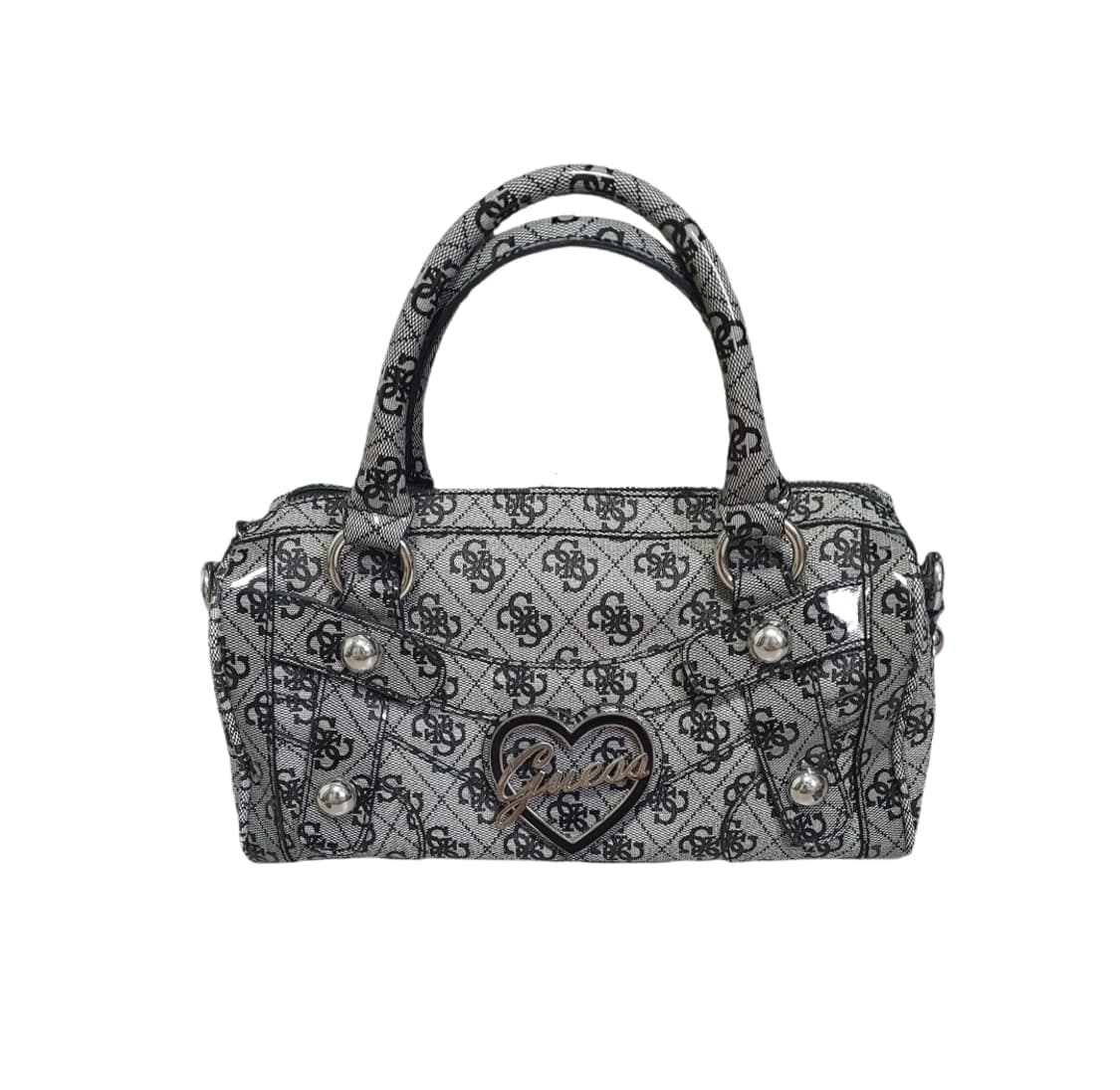 Guess Vintage Heart Charms Tote Bag y2k 상품이미지1