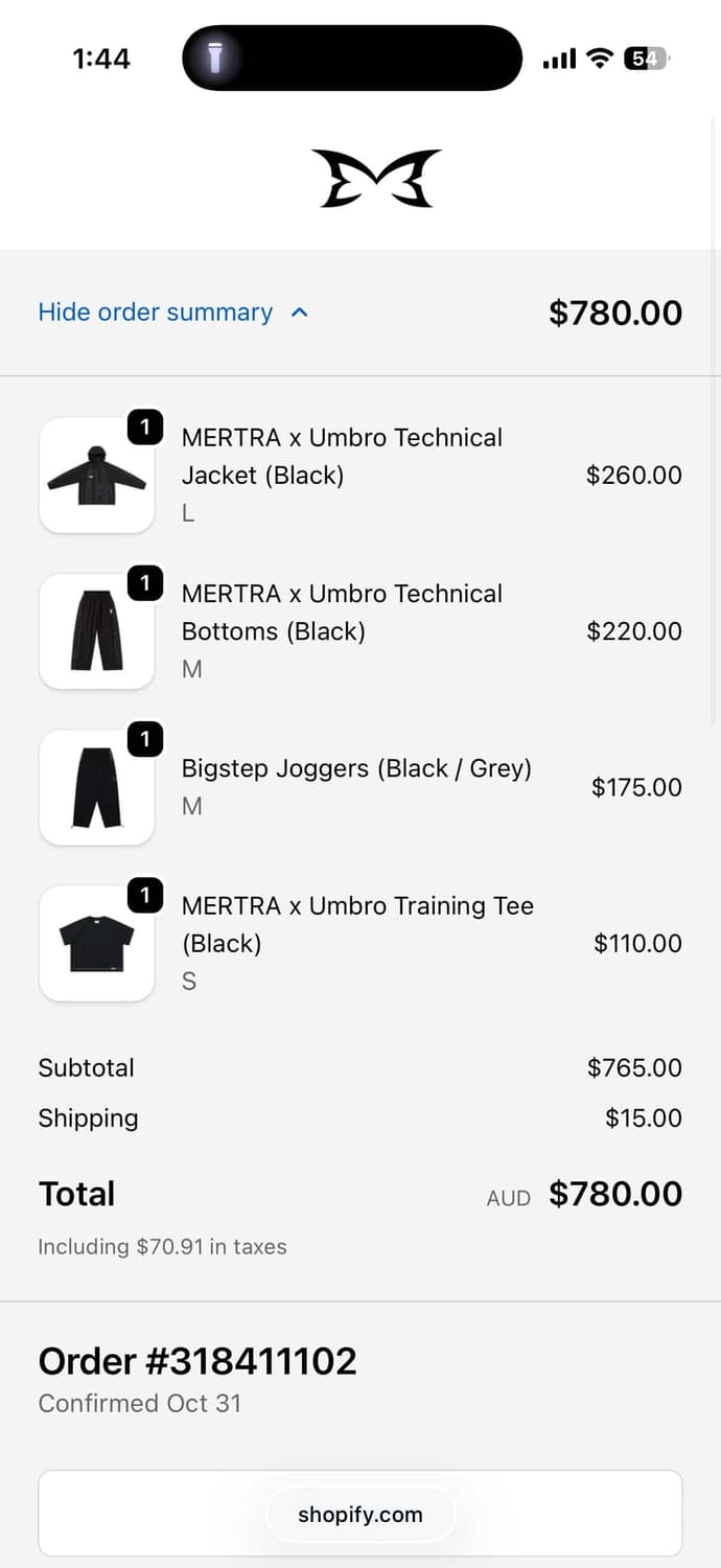 [M] 머트라 MERTRA 조거 팬츠 블랙 상품이미지9