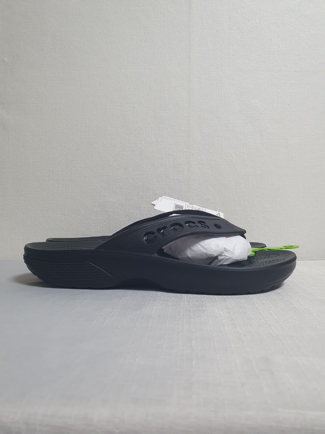 크록스 바야2 플립플랍 블랙 280mm 새상품 쪼리 상품이미지3