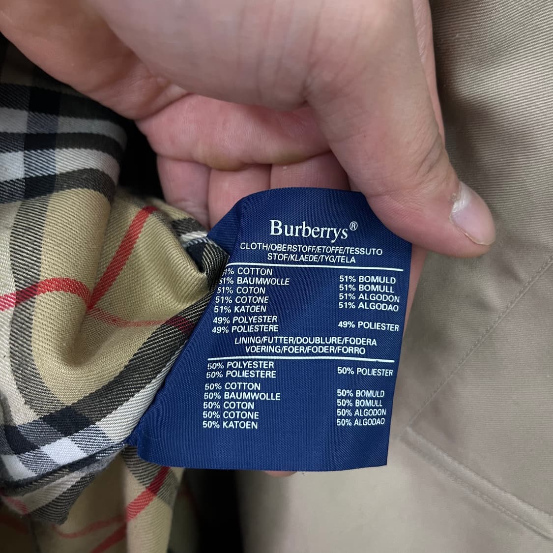 100 버버리 싱글 트렌치 코트 상품이미지8