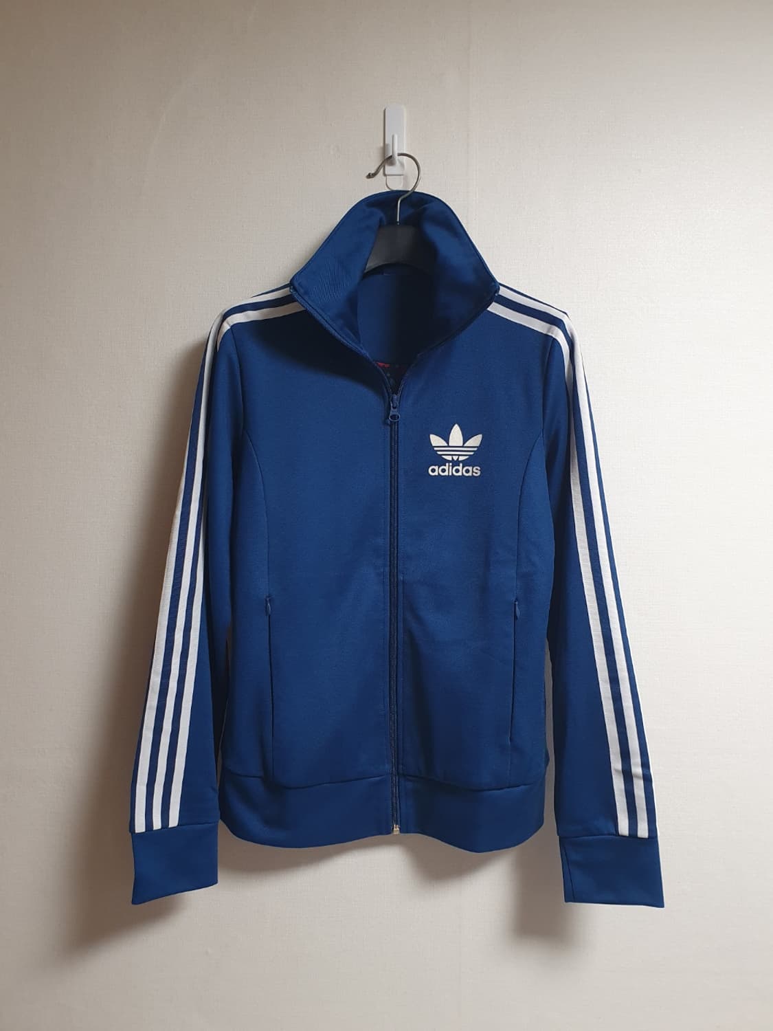 아디다스 유로파 트랙탑 플로럴 패턴 져지 사파이어 블루 90 상품이미지2