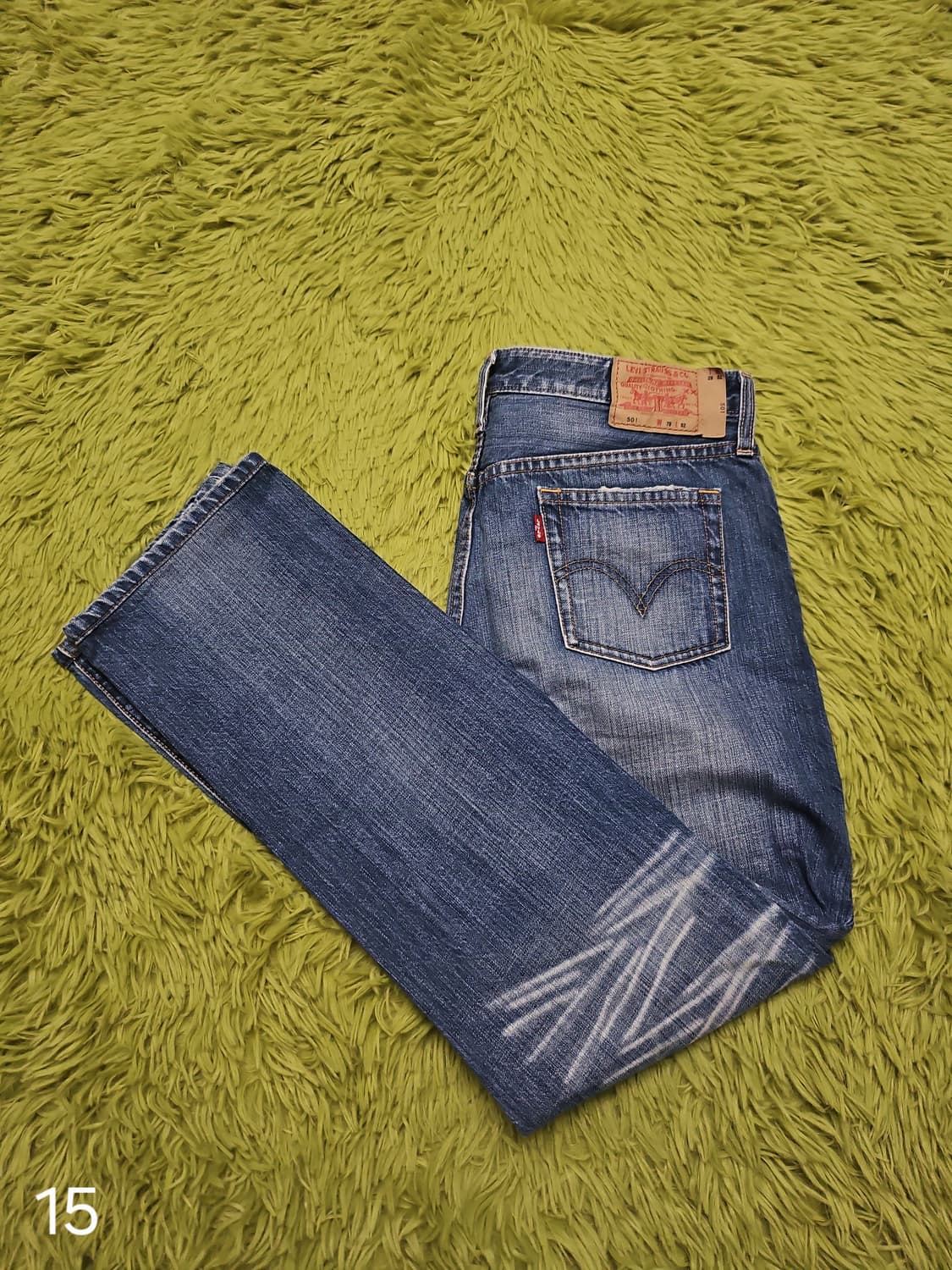 리바이스 501 레귤러 빈티지 스트레이트 진 상품이미지1