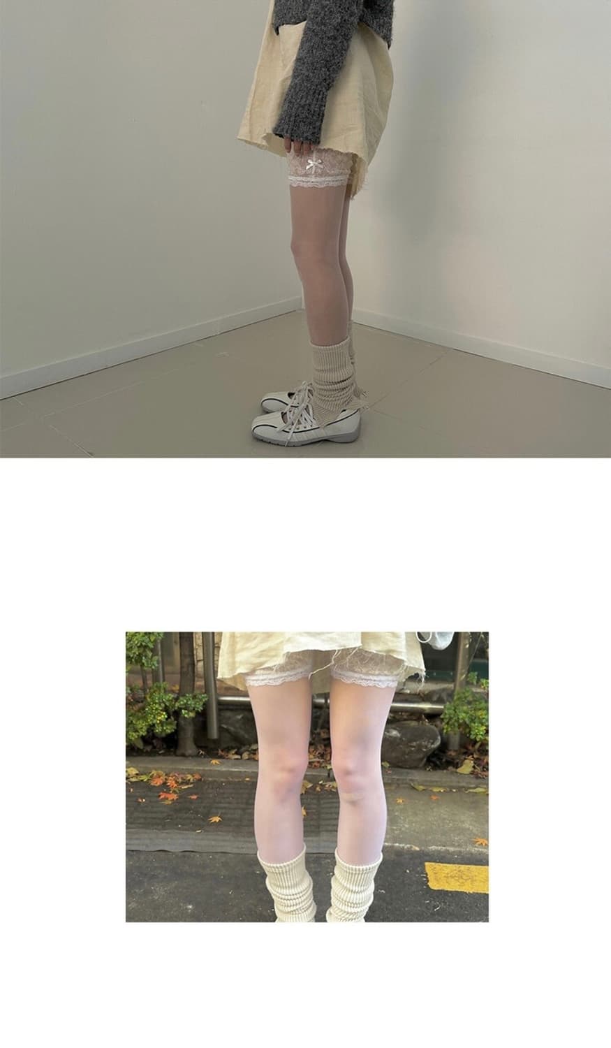 Lace Pants (White) 상품이미지4