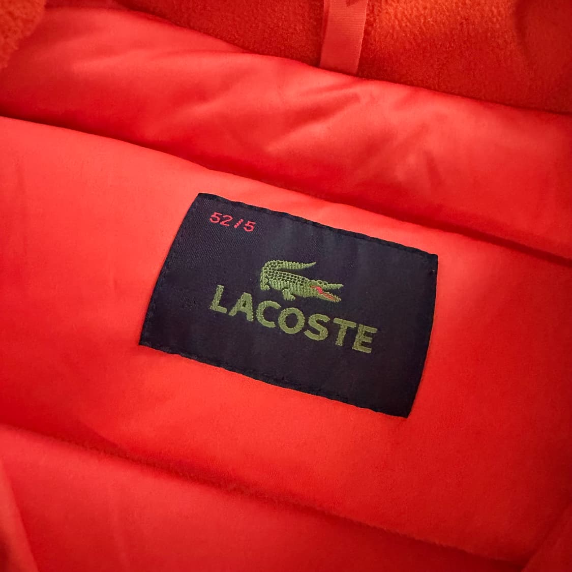 라코스테 빈티지 구스다운 패딩 XL 상품이미지5