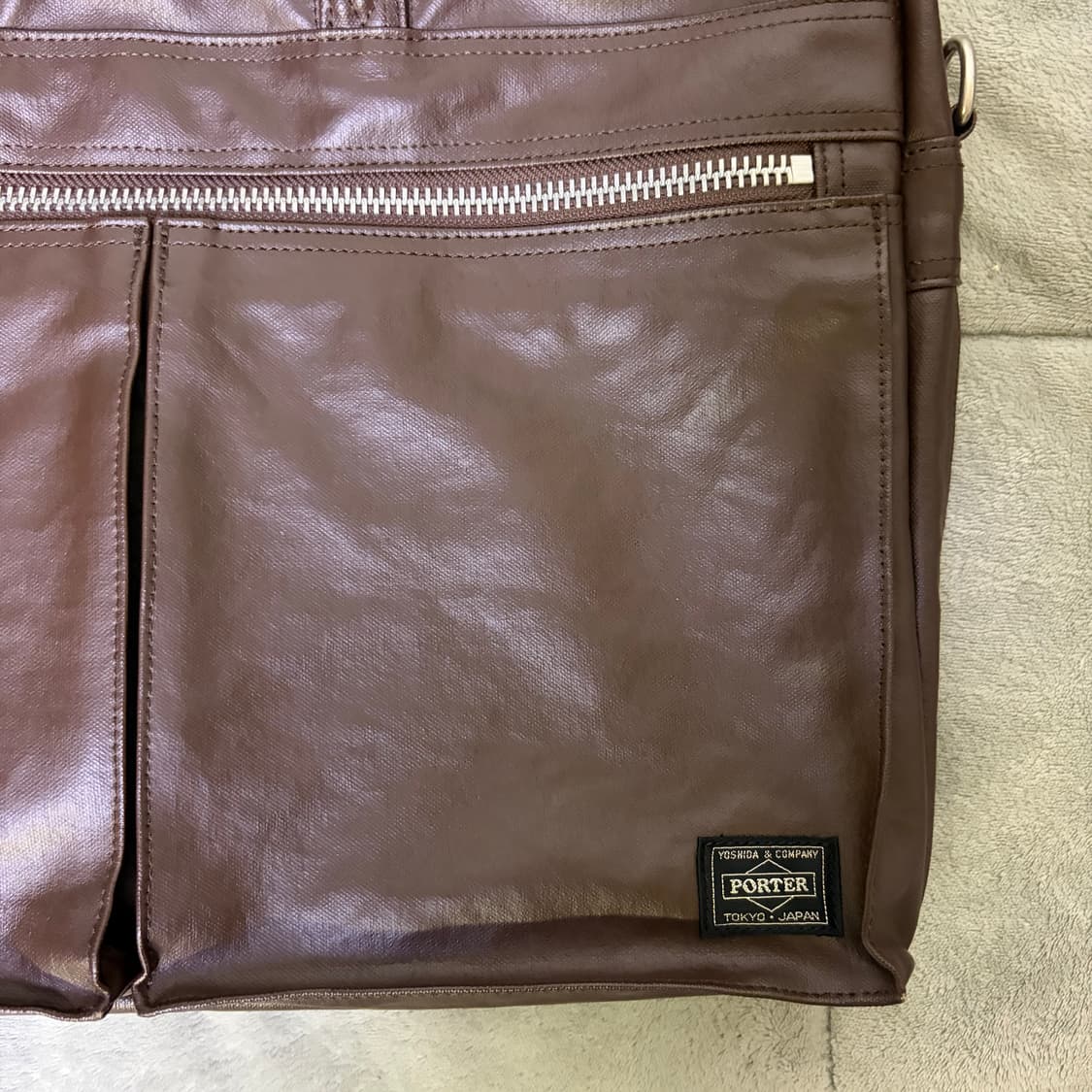 porter 요시다포터 프리스타일 브리프케이스 브라운 상품이미지3