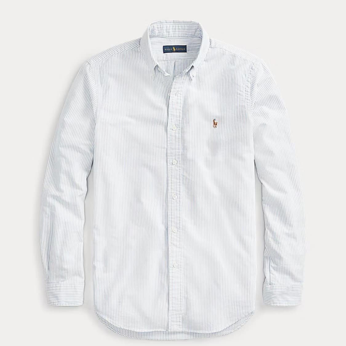 폴로 클래식핏 스트라이프 옥스포드 셔츠 상품이미지1