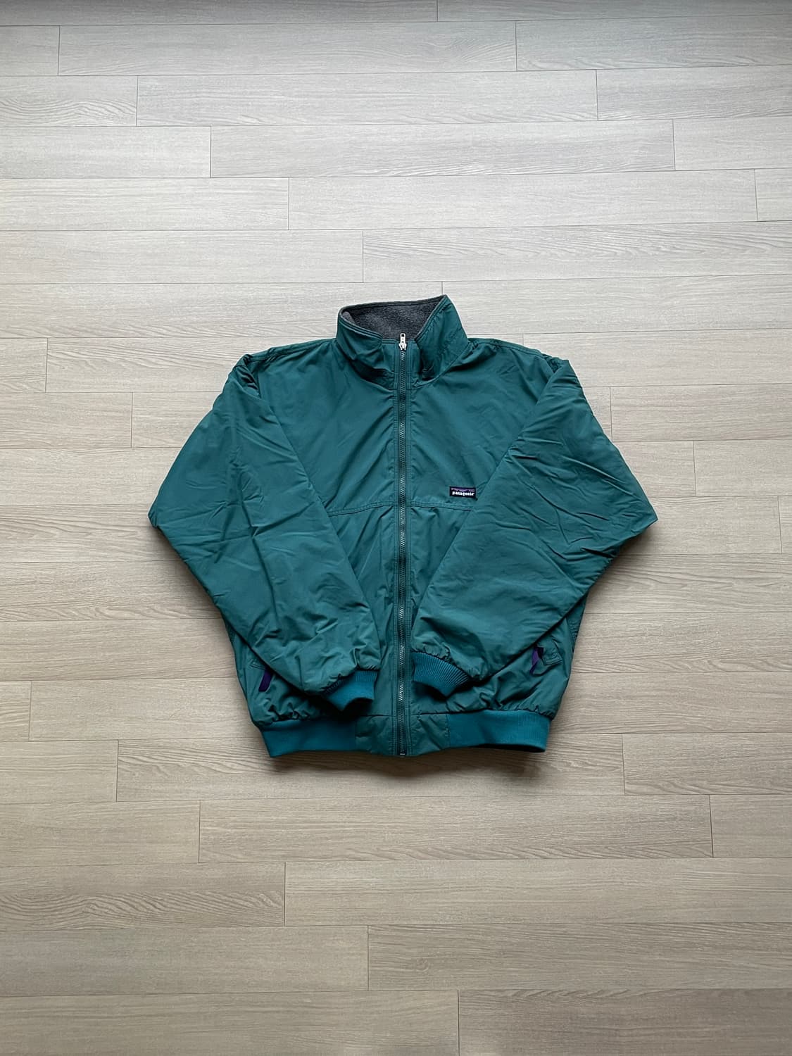 90s 파타고니아 쉘드 신칠라 봄버 자켓 눈없산 그린 rare 상품이미지1