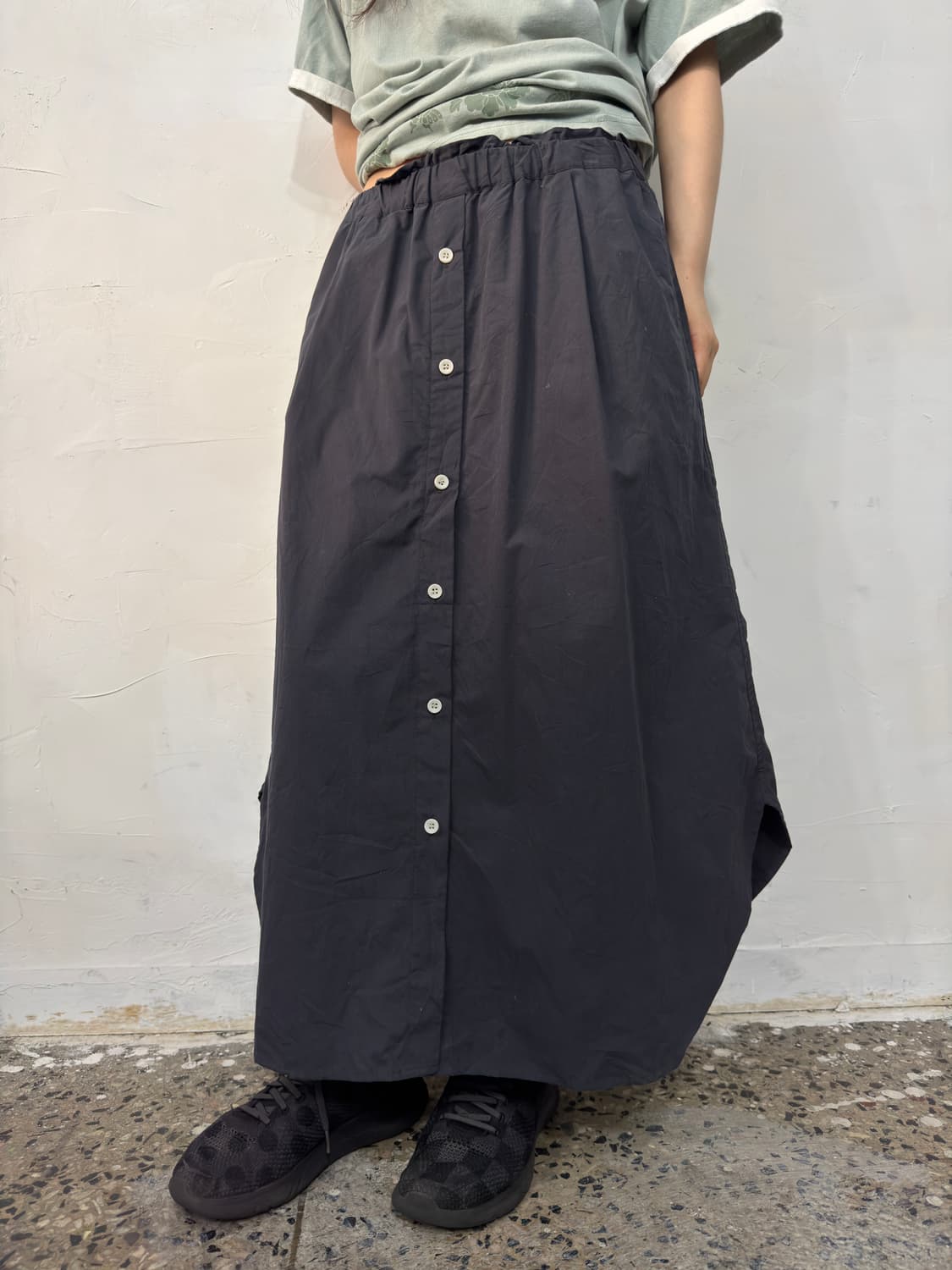 button long skirt 상품이미지1