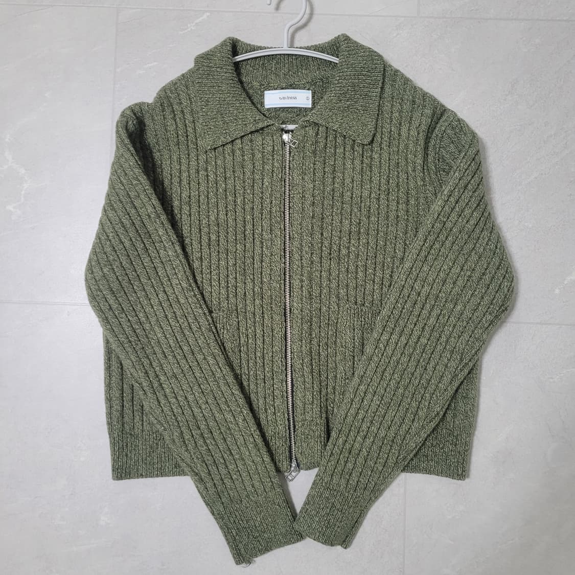 웨이비니스 풀집업 니트[1] 상품이미지2