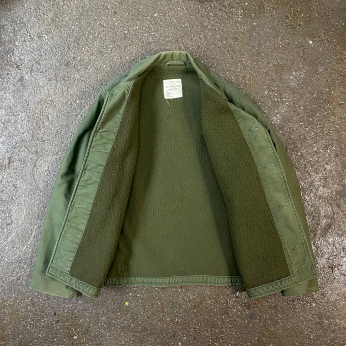 70'S US NAVY A-2 DECK JACKET(M) 상품이미지8