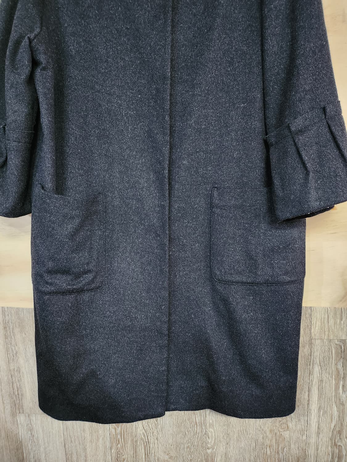 585) 여성 7부 코트 상품이미지4