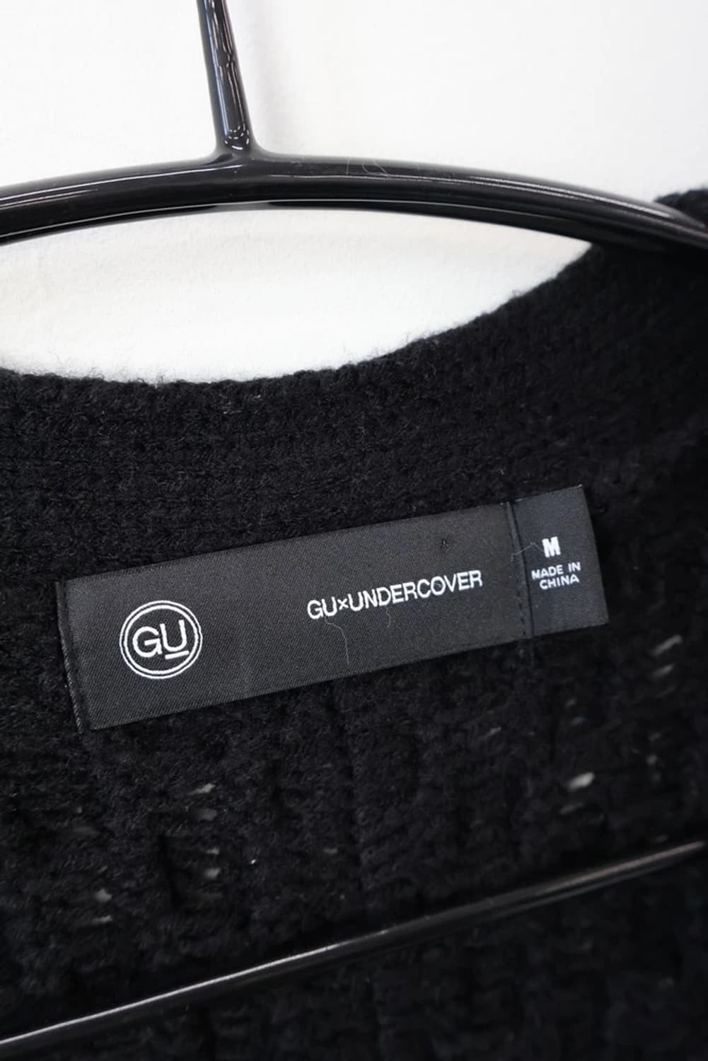 GU x UNDERCOVER Black Knit Cardigan 상품이미지5