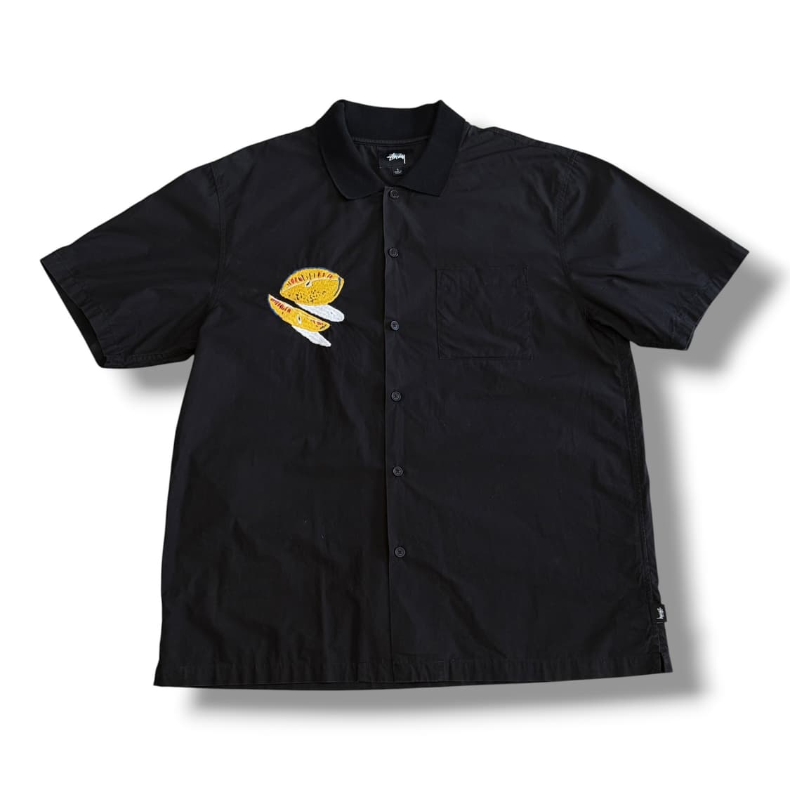 Stussy 드래곤 칵테일 블랙 반팔 셔츠 상품이미지2