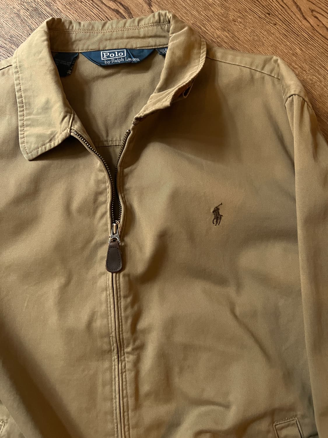 [XL]폴로 랄프로렌 체크 디테일 베이지 베이포트 자켓 상품이미지3