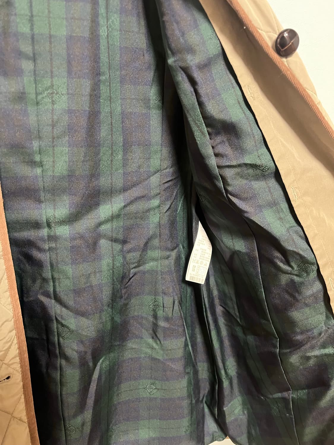 KEITH LONDON 퀼팅 자켓 베이지 상품이미지6