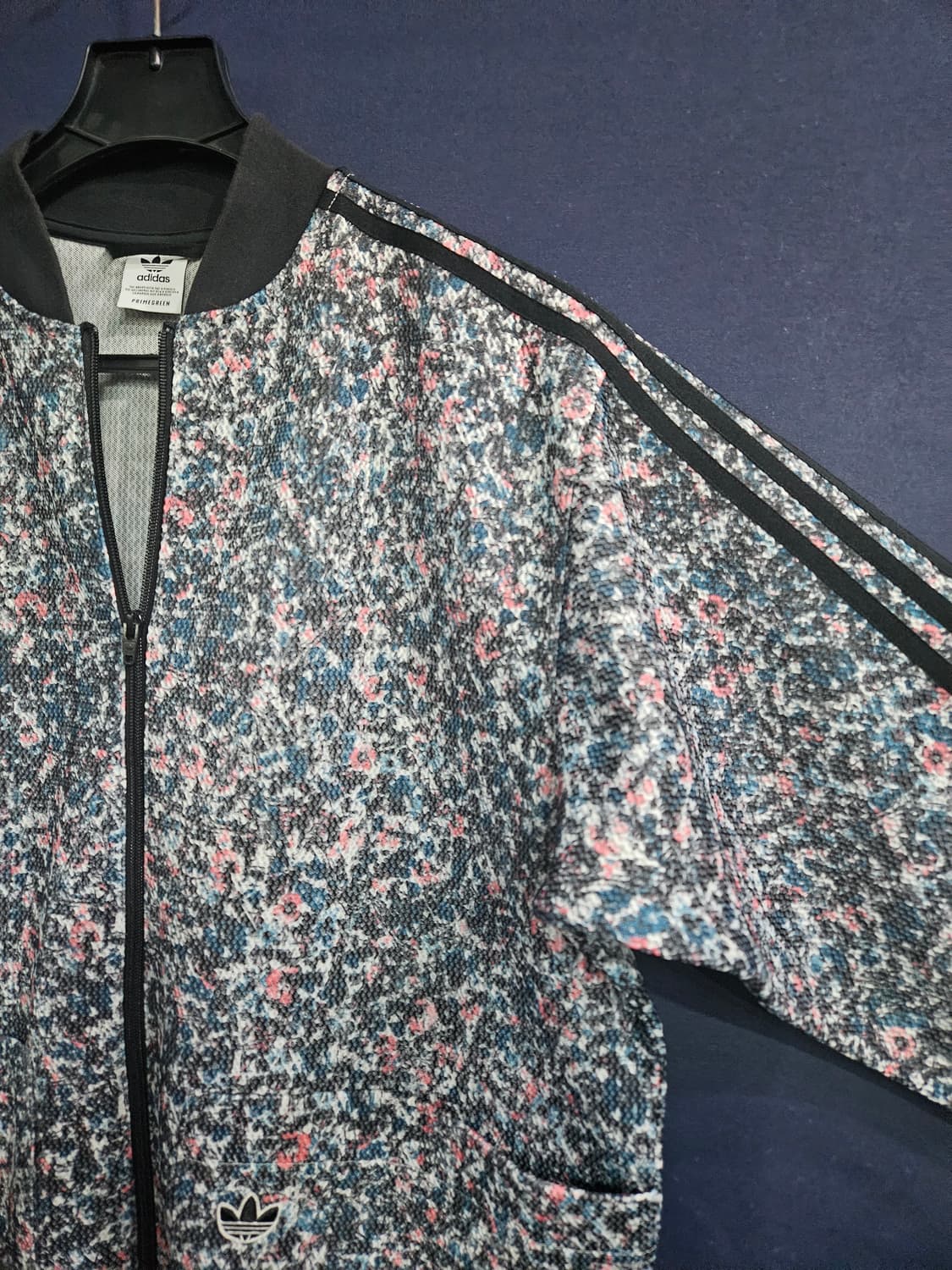 아디다스 삼선 배색컬러 남성 오버핏 95 집업자켓  상품이미지4