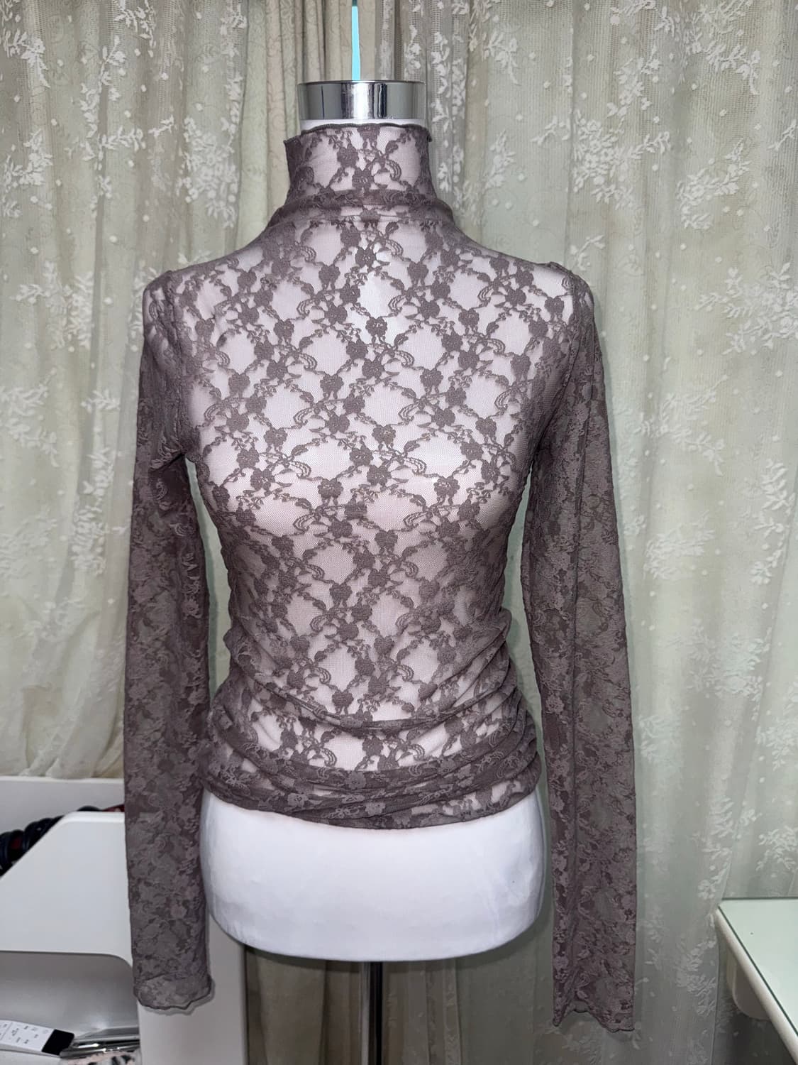 Vintage Oriental see-through sleeve 상품이미지1