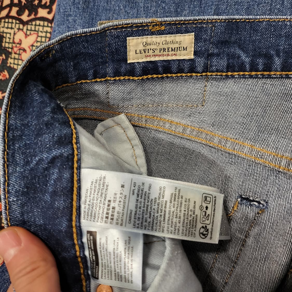 리바이스 청바지 514 (32) Big E  상품이미지10