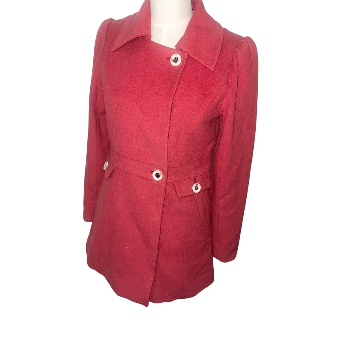 Pale Red Puff Princess Coat 상품이미지4