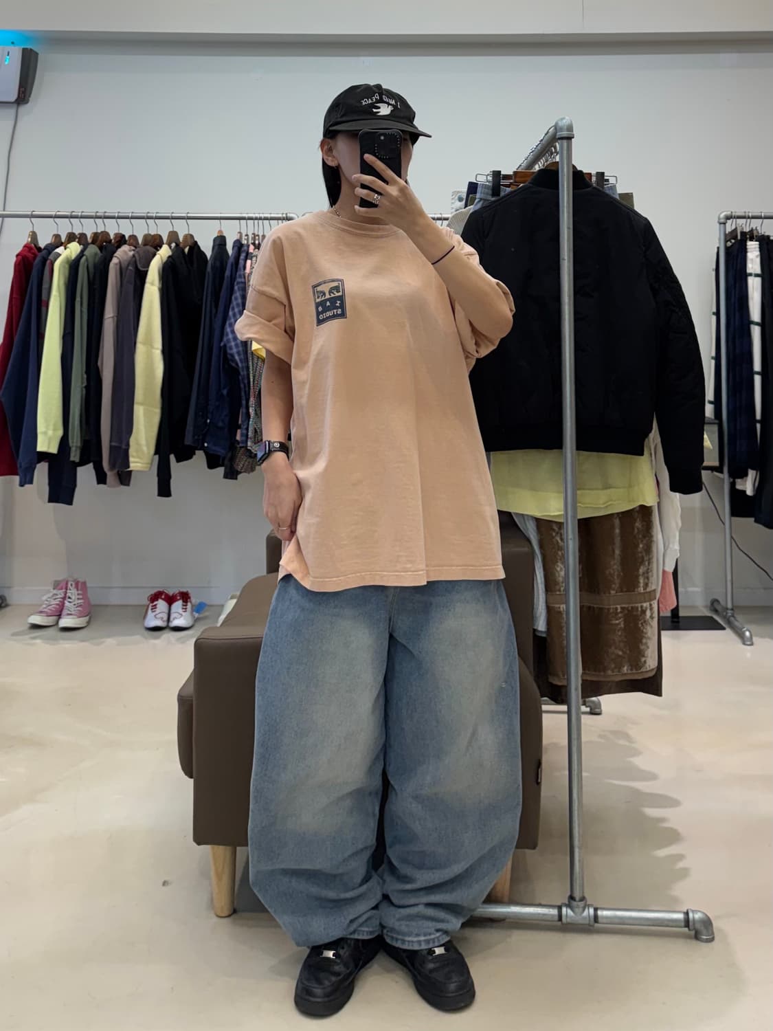 아이앱 X 오베이 아이즈 아이콘 티셔츠 상품이미지7