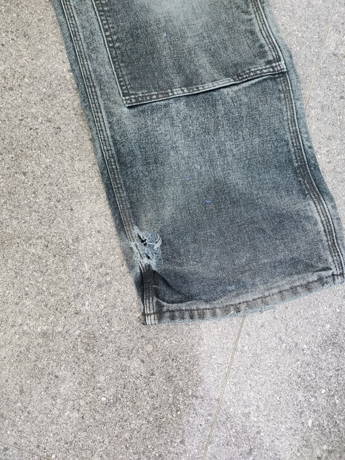 USA MADE 칼하트 더블니 34 X 30 상품이미지5