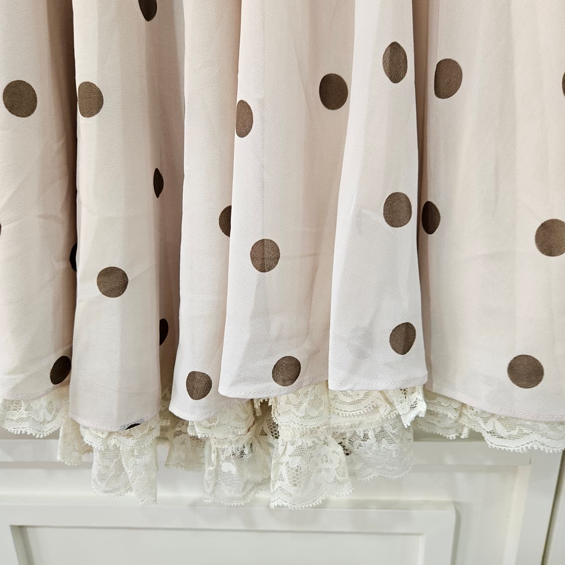 SNIDEL(스나이델) 도트 퍼프 원피스 상품이미지6