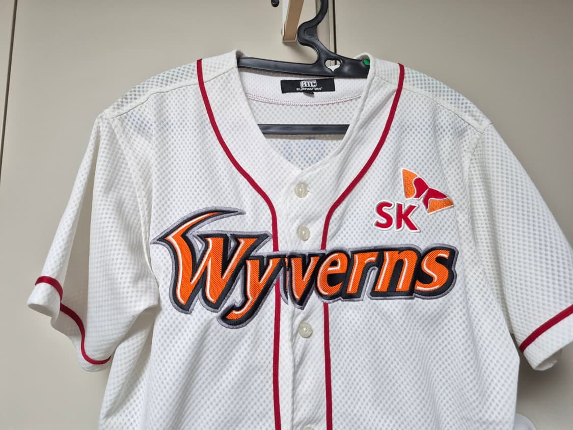 SK 와이번스 왕조시절 정품 유니폼 100사이즈 박희수 마킹 상품이미지2