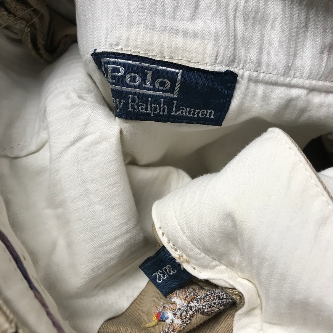 폴로 랄프로렌 멀티 자수 치노 팬츠 베이지 32/32 상품이미지5