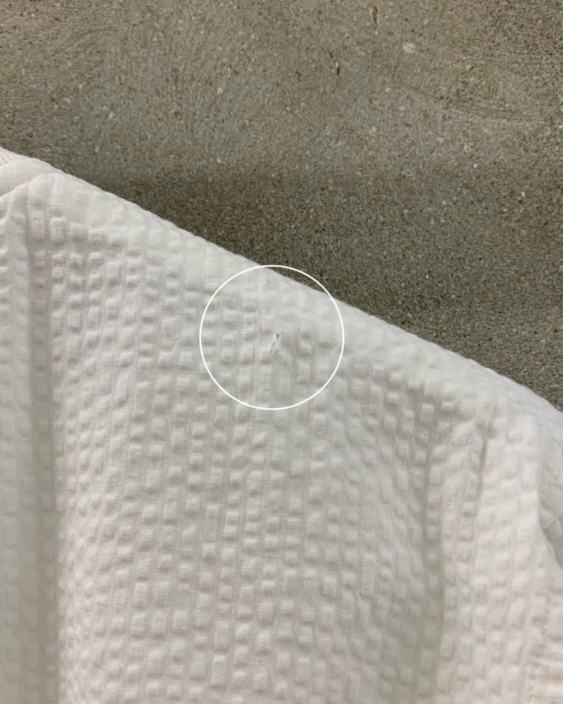 Stussy 스투시 스탁 로고 화이트 시어서커 자켓 상품이미지9